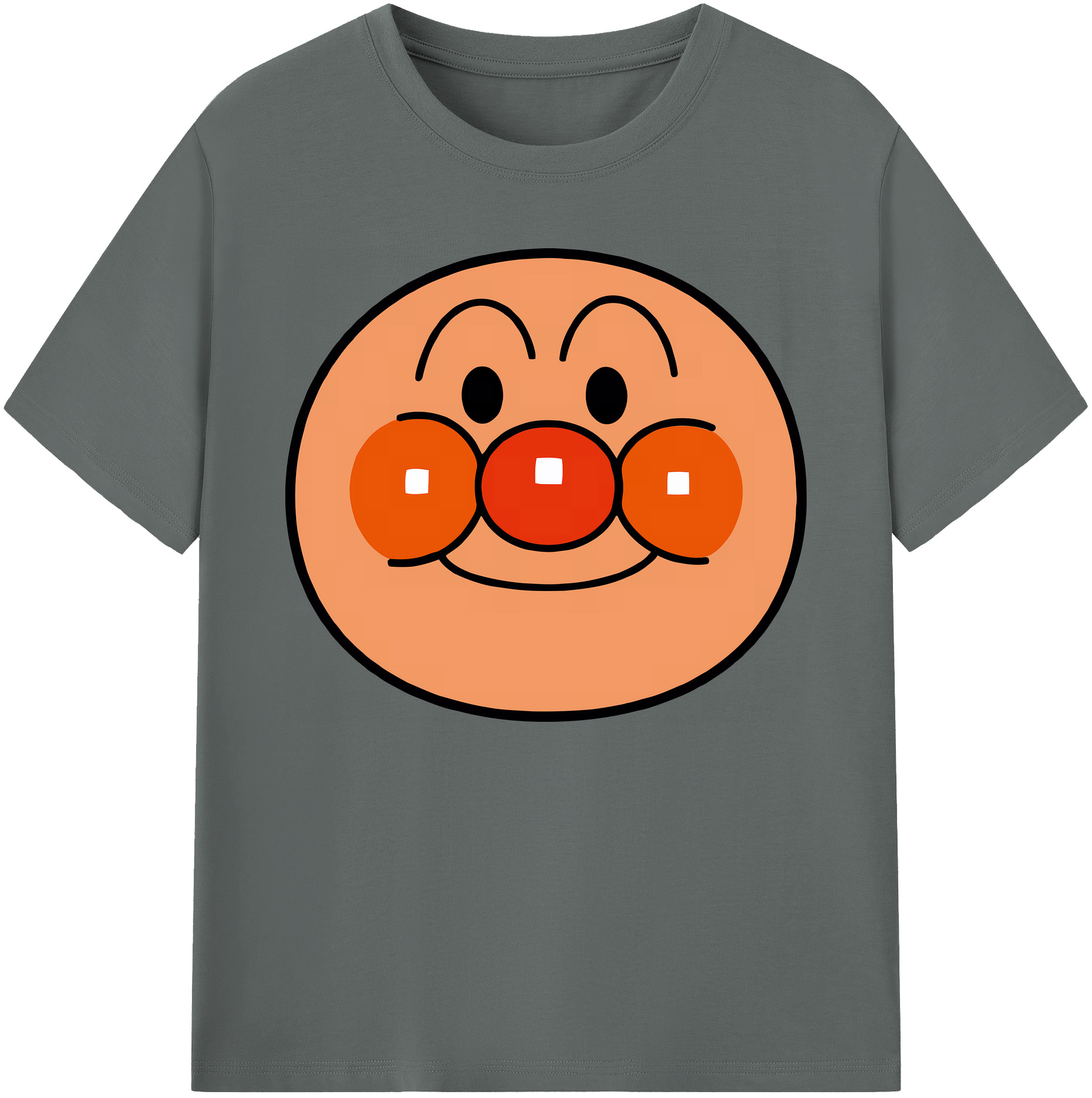 （画像用） アンパンマン Anpanman 綿100％ メンズ半袖Tシャツ｜肌触りやわらか＆通気性